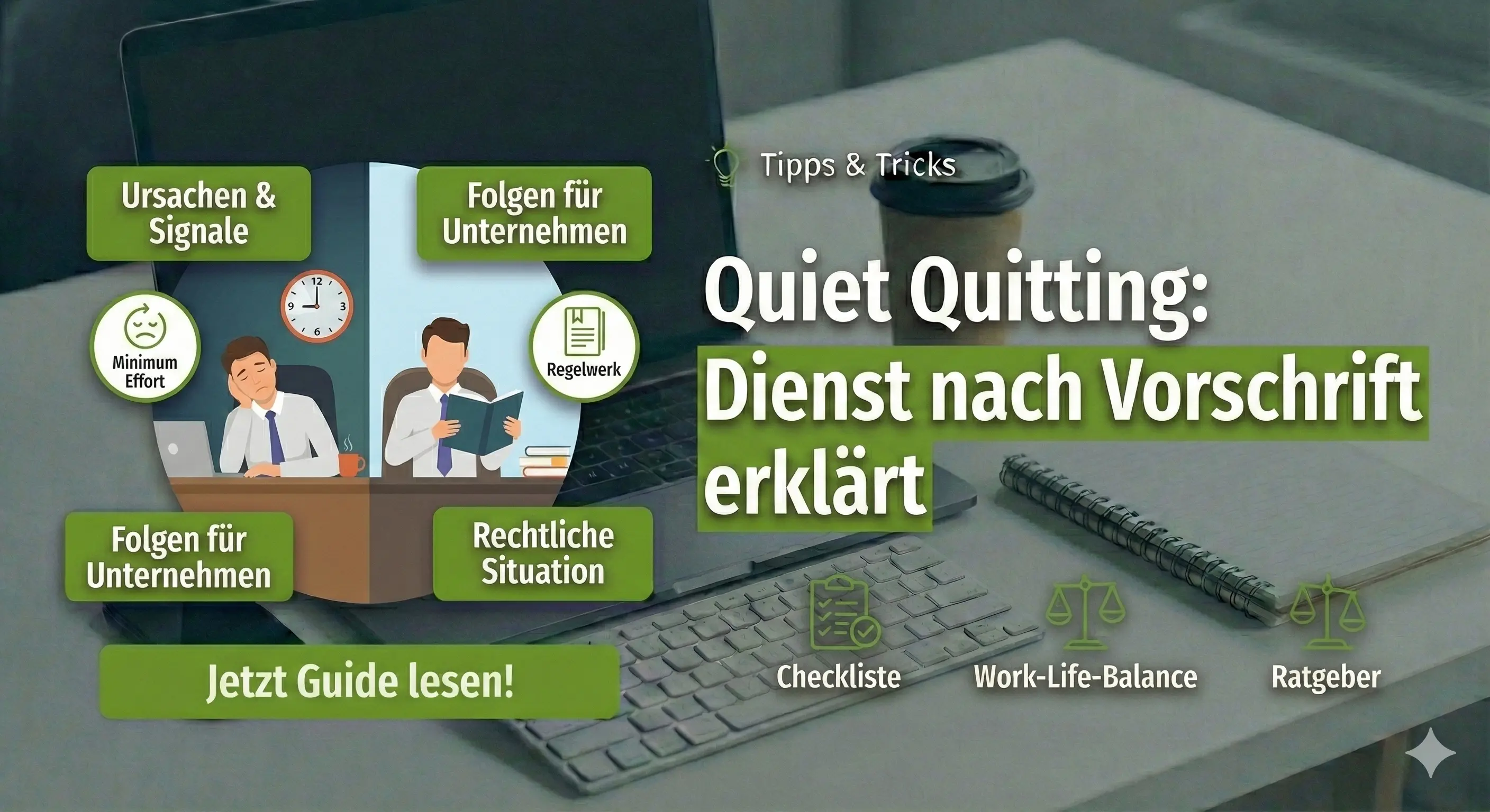 Quiet Quitting - Dienst nach Vorschrift erklärt